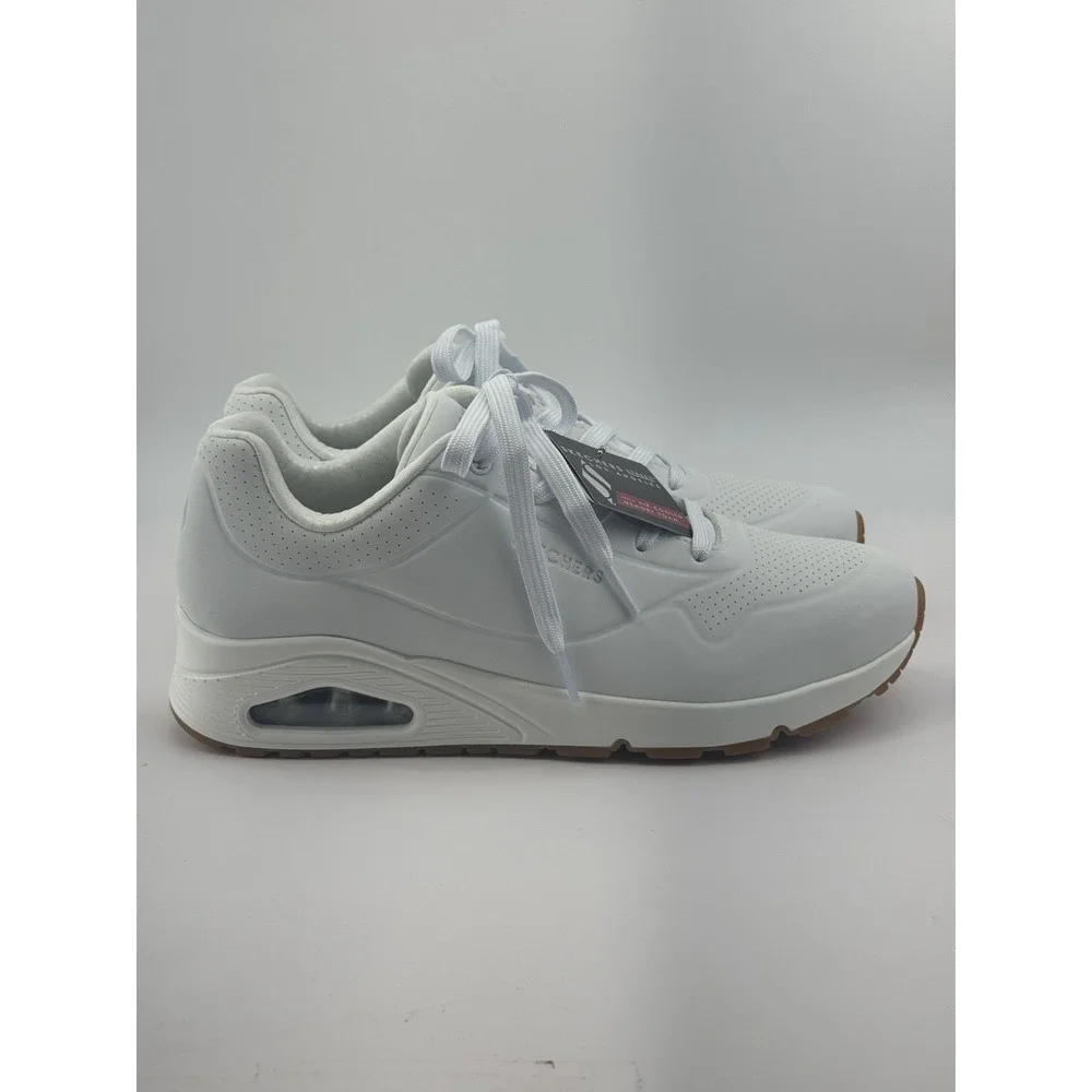 Skecher Street Los Angeles, Stand on Air, Women, White, SIZE 11